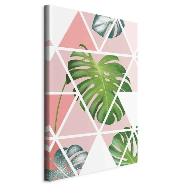 Geometryczna monstera (1-częściowy) pionowy