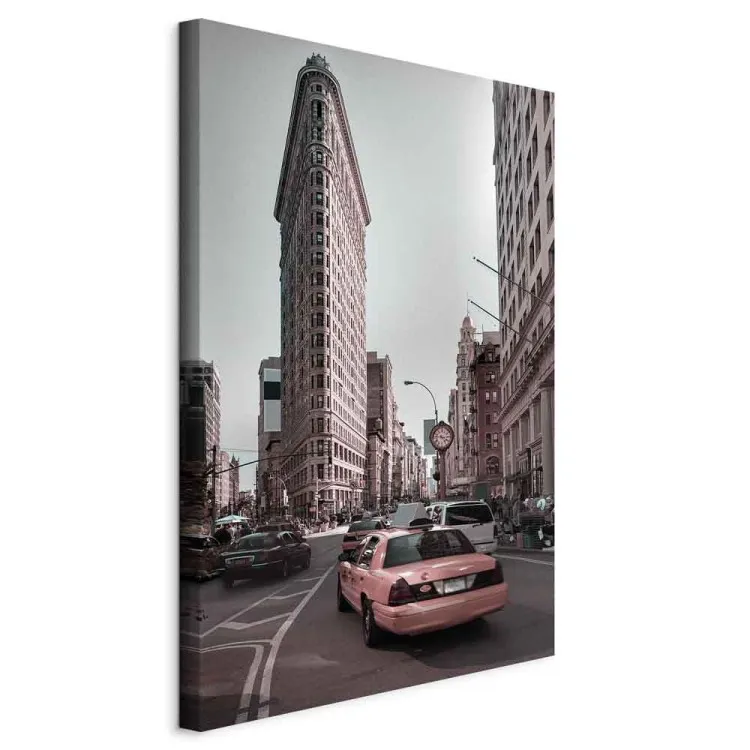 Flatiron Building w Nowym Jorku - zdjęcie ulicy i architektury