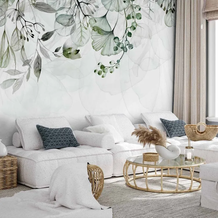 Mglista natura - zielony