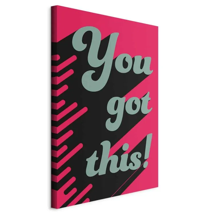 You Got This! (1-częściowy) pionowy - motywacyjne napisy po angielsku