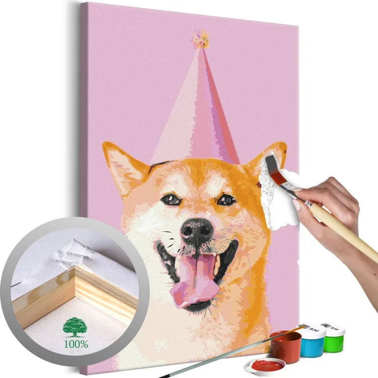 Śmieszny Shiba