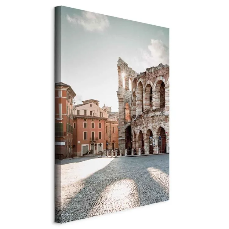 Amfiteatr w Weronie - zdjęcie włoskiej architektury w słoneczny dzień