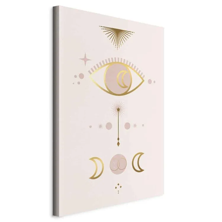Symbole nocy - abstrakcja w stylu scandi boho