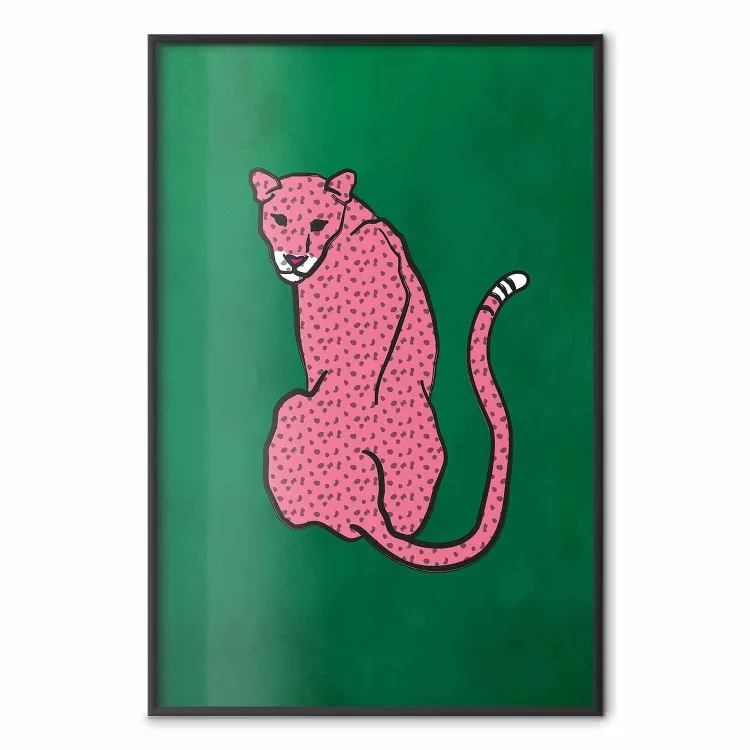 Różowy gepard [Poster]