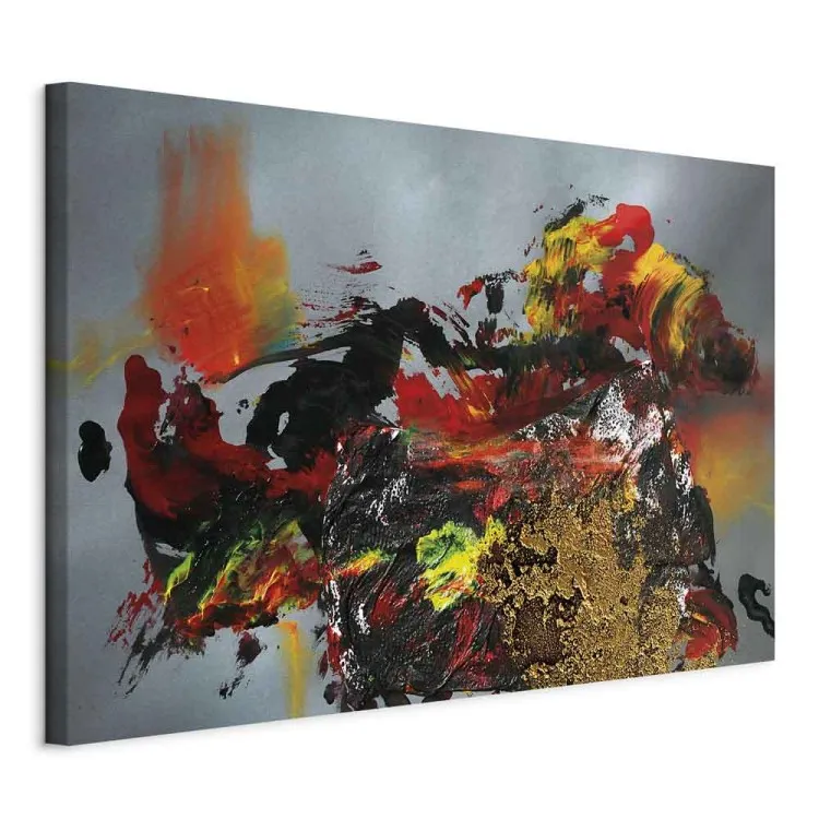 Kolorowy plac zabaw (1-częściowy) szeroki - artystyczna abstrakcja