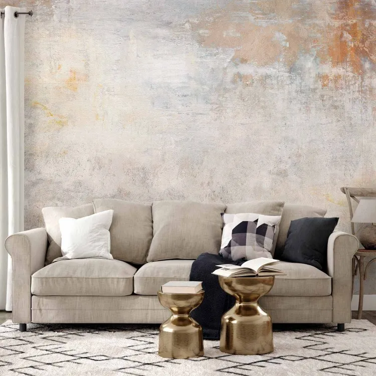 Artystyczny poemat - abstrakcyjne tło z jasno beżowymi kolorami