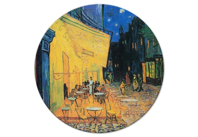Taras kawiarni w nocy, Vincent van Gogh - widok francuskiej uliczki