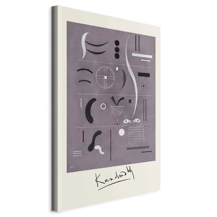 Cztery Części - strukturalna kompozycja stworzona przez Kandinsky'ego