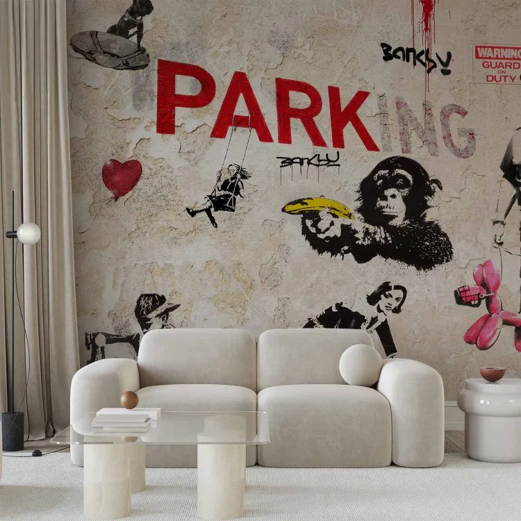 Kolaż graffiti (Banksy)